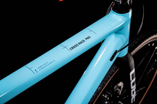 Велосипед Cube Cross Race Pro 28" (2022), рама 58 см (185-195 см), синий