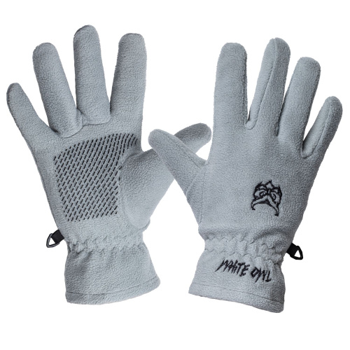 Перчатки зимние White Owl 09-1547, флисовые, серый