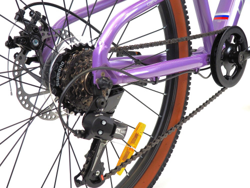 Велосипед Falcon Bike Venus 1.0 24 (2025), рама 12" (130-155 см), фиолетовый