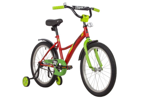 Велосипед Novatrack Strike 20" (2022) (110-130 см), красный