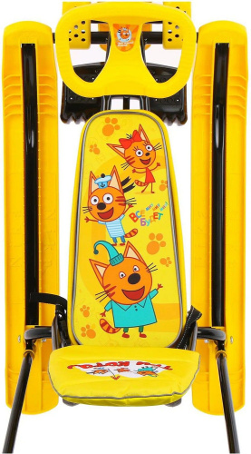 Снегокат Тимка спорт 6, ТС6/ТК, Три кота, желтый