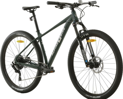 Велосипед Alpinebike MTB 11 AIR (2024), рама M/L (175-185 см), зеленый