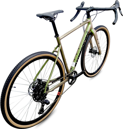 Велосипед ATOM Tundra X10 (2023), рама 54 см (175-185 см), зеленый