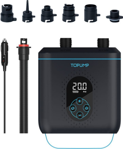 Портативный электрический насос Cycplus D11 Pro, 20PSI, 4000 mAh