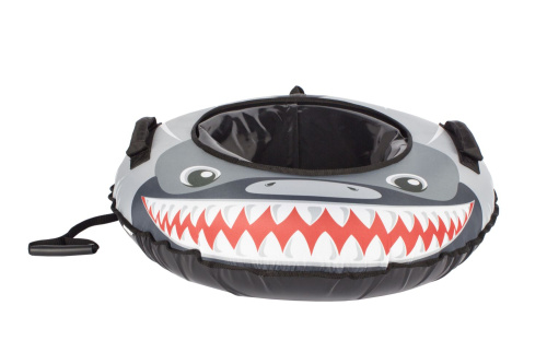 Тюбинг Snowstorm BZ-80_SHARK, 80 см, серый с черным