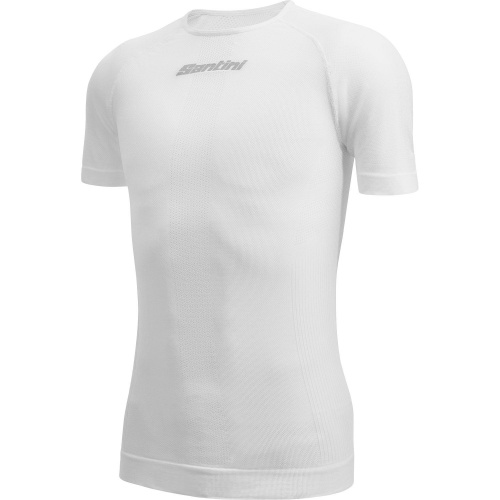 Термомайка с коротким рукавом Santini Rete SS Baselayer, белый