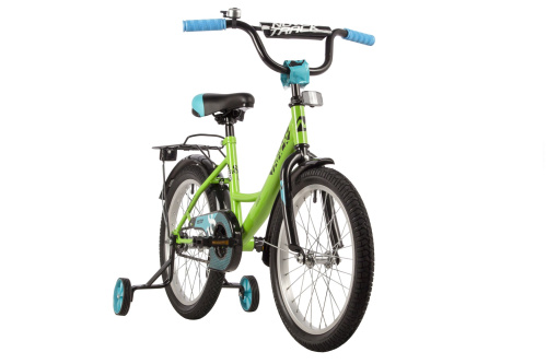 Велосипед Novatrack Vector 18" (2022) (110-130 см), зеленый
