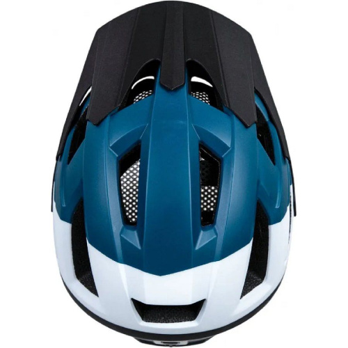 Шлем STG TS-39 с козырьком и фонарем, синий