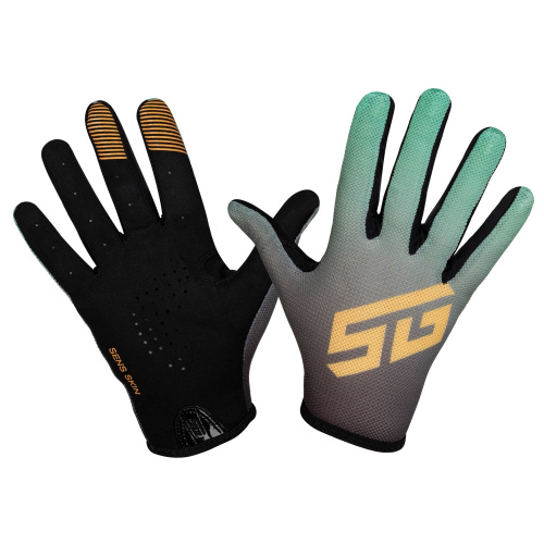 Перчатки полноразмерные STG Sens Skin, зеленый