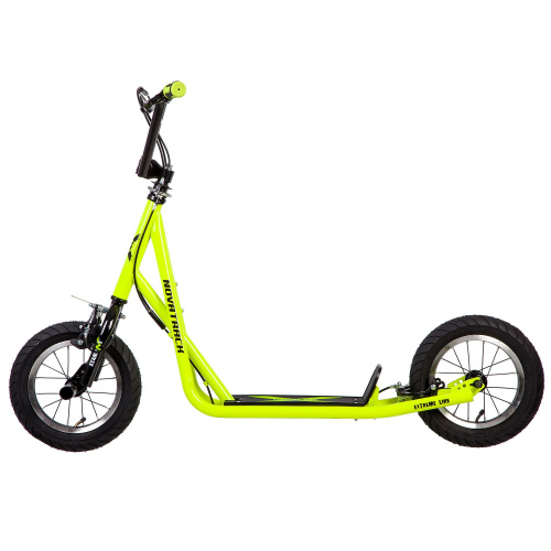 Самокат внедорожный Novatrack Stamp N1 12" Extreme (2018), зеленый