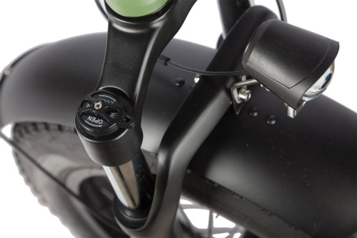 Электровелосипед Gelbert Saturn 1 ST, хаки