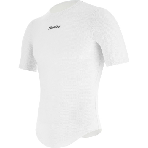Термомайка с коротким рукавом Santini Delta SS Baselayer, белый