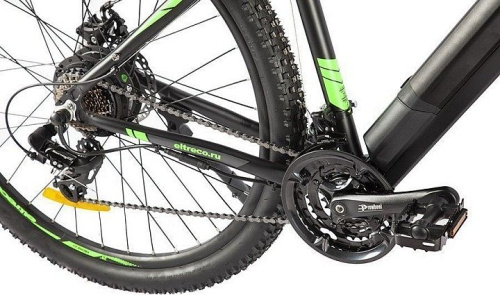 Электровелосипед Eltreco Ultra MAX, черно-синий