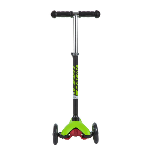 Самокат-кикборд Novatrack Disco-kids Basic (2019), зеленый