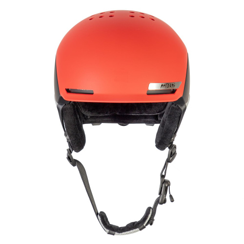 Шлем зимний White Owl Guardian, для катания на сноуборде/горных лыжах, красный-черный