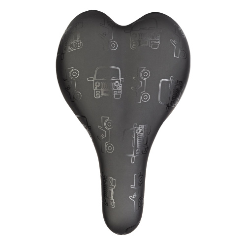 Седло STG YBT-K180F001 для 18-20" велосипедов, черный