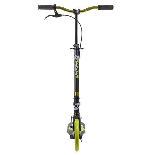 Самокат NOVATRACK POLIS 230 Brake (2019), лимонный