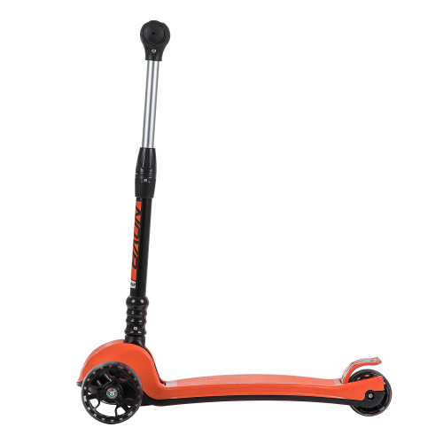 Самокат-кикборд Novatrack RainBow Basic Color (2019), оранжевый