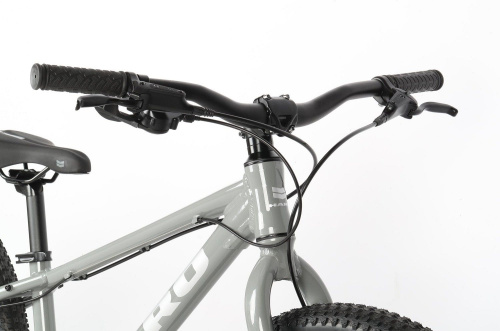 Велосипед Haro Flightline 24 Plus Disc (2025), рама 12" (130-155 см), серый