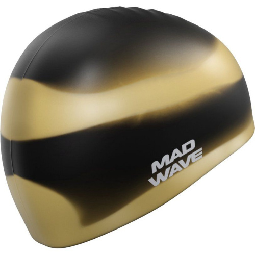Шапочка силиконовая Mad Wave Multi, золотистый