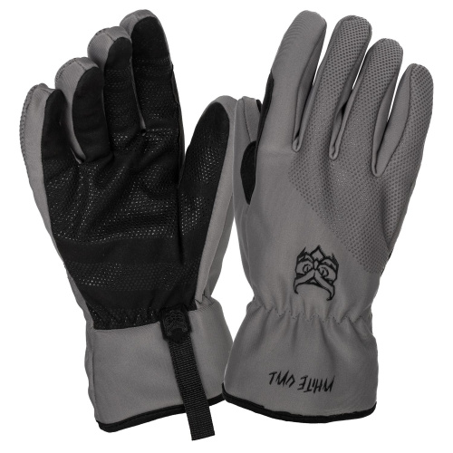 Перчатки зимние White Owl 09-1548, утепленные, серый