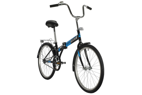 Велосипед NOVATRACK TG-24 Classic 24" (2021), черный