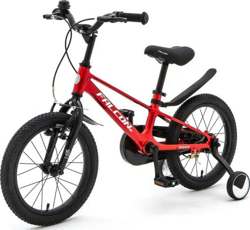 Велосипед Falcon Bike River 16" (2024) (98-110 см), красный