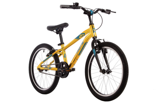 Велосипед Novatrack Prime ABV 20" (2024), рама 10" (110-130 см), желтый