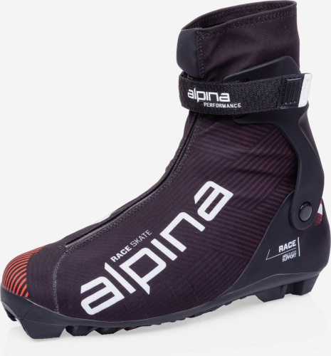 Лыжные ботинки Alpina для конькового хода Race Skate, 5374-1B, красный