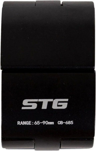 Держатель телефона STG B-755S, алюминий, черный, черный