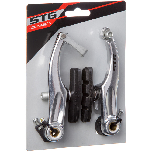 Тормоз V-brake STG HJ-612AD7-SI задний 60 мм