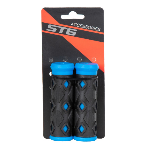 Рукоятки руля ХD-113B, 95мм, черно-синие