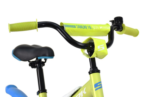 Велосипед Stark Tanuki 16 Boy (2023) (98-110 см), зеленый