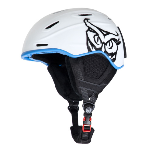 Шлем зимний White Owl HK004, для катания на сноуборде/горных лыжах, белый-синий