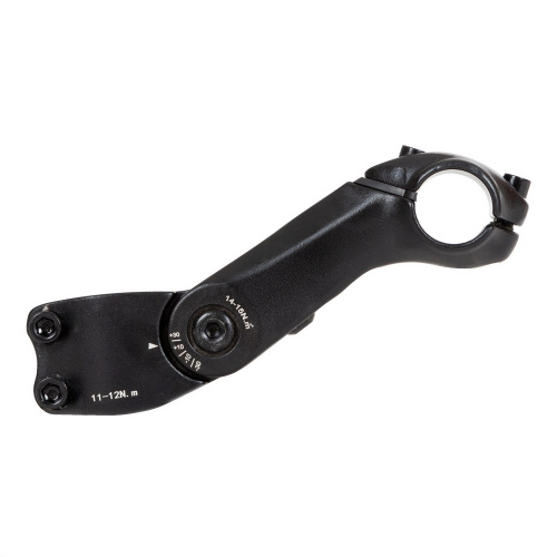 Вынос регулируемый STG AS-272, под руль 25.4 мм, 125 мм, алюминий, черный, черный