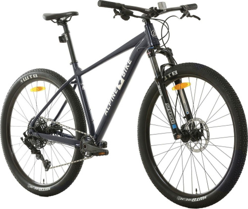 Велосипед Alpinebike MTB 10 AIR 29 (2024), рама S/M (165-175 см), темно-серый