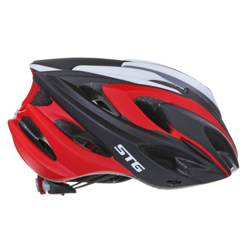 Велошлем STG с диодом  MV17-1, черный