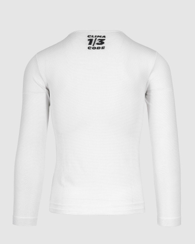 Термомайка с длинным рукавом Assos Assosoires Summer LS Skin Layer, белый