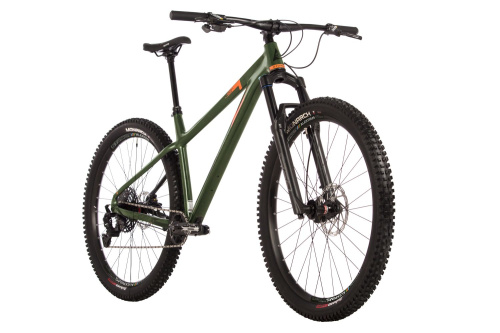 Велосипед Stinger Zeta Std 27.5" (2023), рама 16" (155-165 см), зеленый