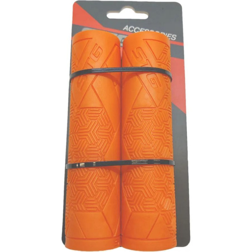 Грипсы STG Base, 126 мм, оранжевый