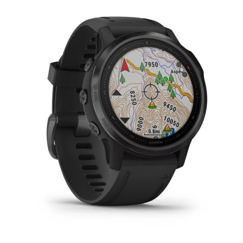 Часы GARMIN Fenix 6S Pro (Black/Black Band)