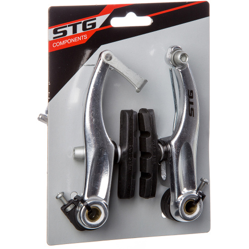 Тормоз передний V-brake STG HJ-612AD7-SI 60 мм