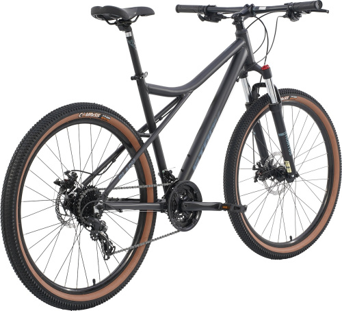 Велосипед Stark Slash 27.1 D (2025), рама 16&quot; (155-165 см), черный