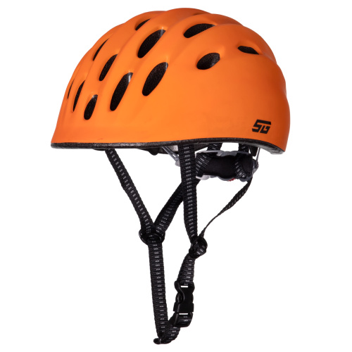 Шлем STG HB10-6 с фикс застежкой, рама S, оранжевый