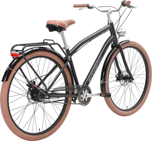 Велосипед Stark Comfort Man 28 D (2025), рама M (165-175 см), черный