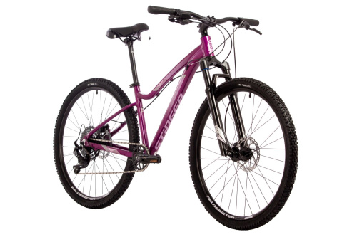 Велосипед Stinger Vega Evo 27.5" (2024), рама 15" (155-165 см), фиолетовый