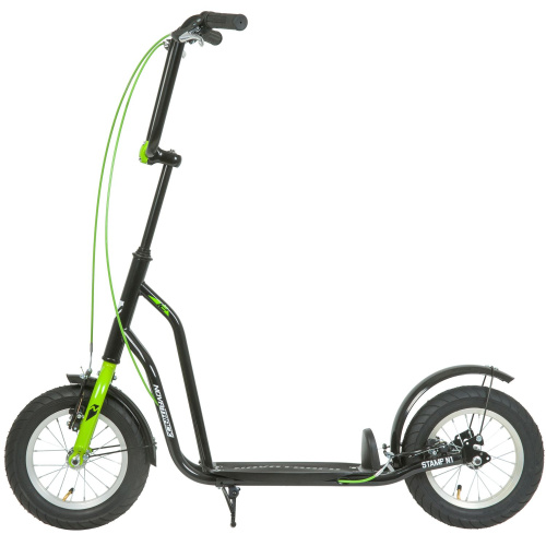 Самокат STAMP N1 12" (2020), черный