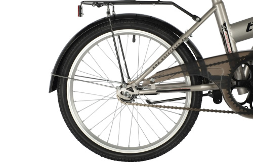 Велосипед NOVATRACK TG-20 Classic 20" (2021), серый