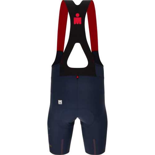 Велошорты Santini Aahonoui - Redux Ironman Bib-Shorts, темно-синий