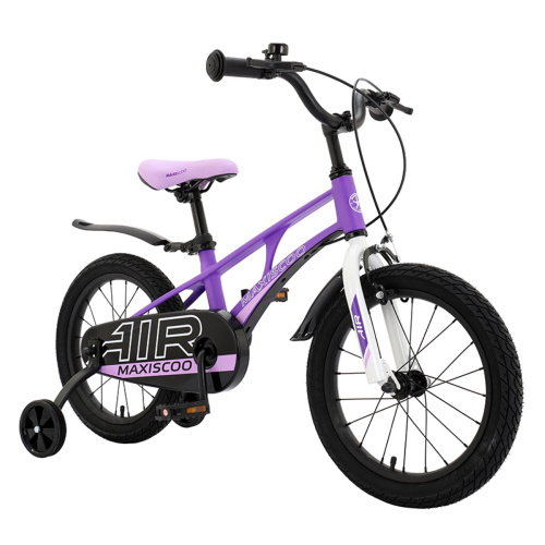 Велосипед Maxiscoo Air Стандарт Плюс 16" (2023) (98-110 см), фиолетовый